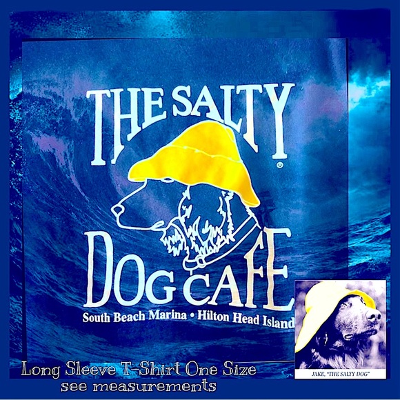 The Salty Dog T Shirt Long Sleeve OS (see measurements and Epic story) - Picture 11 of 11